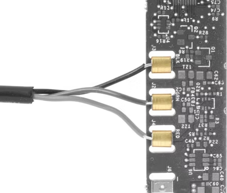wire to PCB splice connection