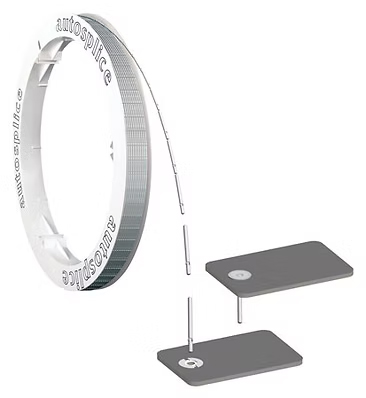 Continuous reel pin packaging